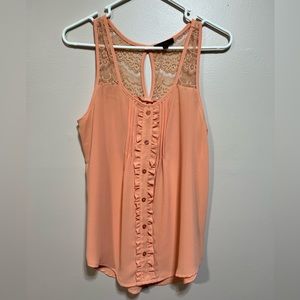 Coral tank top size L